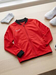 Nike جاكيت رياضي أكاديمي للشباب 25 مصنوع من قماش دري-فيت أحمر اللون - الأحمر - مشاهدة 2