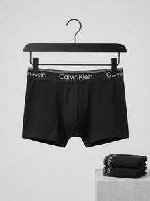 Calvin Klein Low Rise Men's Boxers 3 Pack - Black - View 3