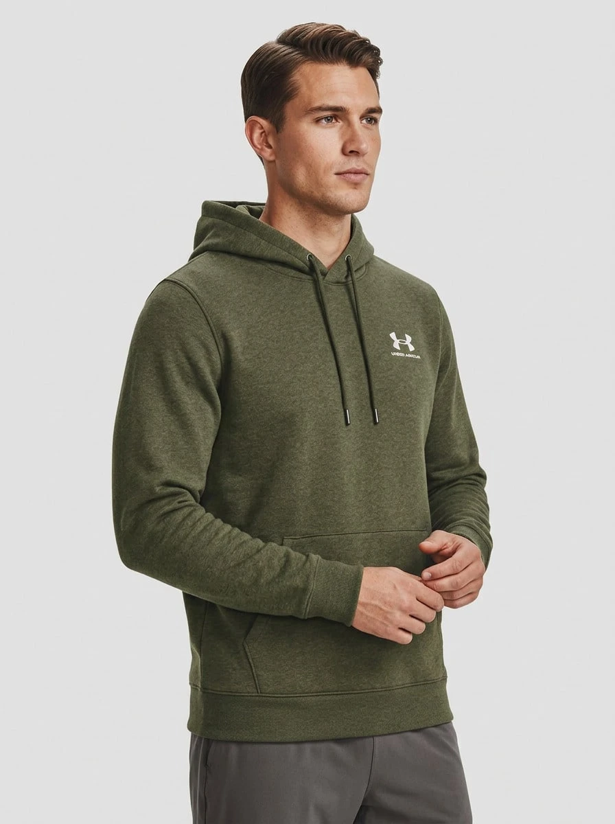 Under Armour TECH Men's Sports & Outdoor Hoodies Versatile Warm Lightweight Weekend Sports Commuting Green 1373880-391 - Green - View 1