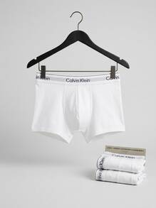 Calvin Klein 3 طقم سراويل داخلية - أبيض - مشاهدة 3