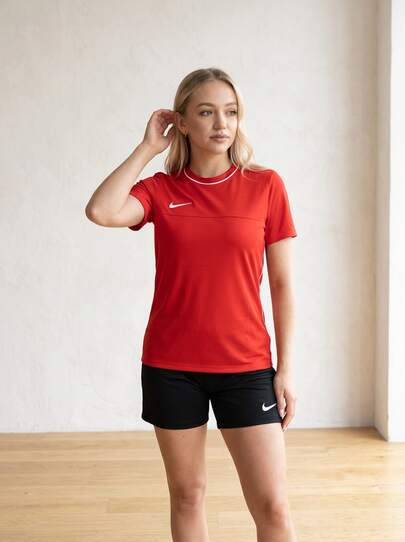 Nike Women Sports Tees & Tanks Durable Comfortable Versatile School Gym Daily Red HM7160-657