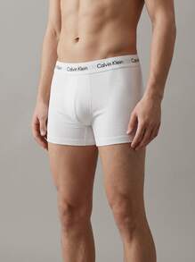 Calvin Klein 3P LOW RISE TRUNK - White - View 2