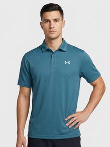 Under Armour UA T2G بولو بيكيه - Boundless Blue / White - مشاهدة 1