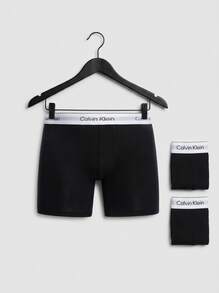Calvin Klein 3 Pack Boxers - Svart och Vitt - Visa 3