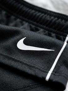 Nike Teen Boys Shorts Stretchy Soft Durable Weekend Training Casual Black HM7164-010 - Black - View 5