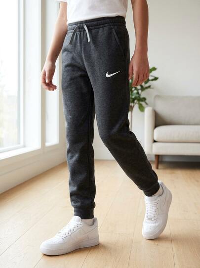 Nike بنطلون طويل أسود للمراهقين من ماركة PARK موديل IB1252