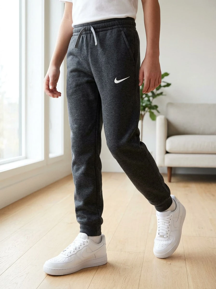 Nike بنطلون طويل أسود للمراهقين من ماركة PARK موديل IB1252 - الأسود - مشاهدة 1
