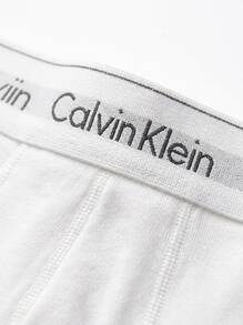 Calvin Klein 3 طقم سراويل داخلية - أبيض - مشاهدة 5