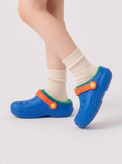 Crocs CLASSIC CLOG Kids' Sabots Easy To Clean Ergonomic Waterproof Weekend Beach Outdoor Blue 207010-4LB