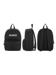 Hugo Boss Kids' Padded Durable Versatile Weekend Hiking School Black G00557-09B - Black - View 6