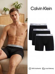 Calvin Klein 3 Pack Boxers - Svart och Vitt - Visa 1