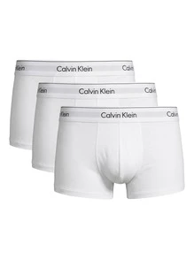 Calvin Klein 3 Pack Men's Boxers - White - View 6