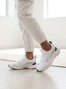 Nike Free Ride Kids Sneakers Sporty Responsive Comfortable Casual Training Travel IO1642-102 - White/Grey/Silver - View 1
