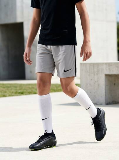 Nike Teen Boys Shorts Versatile Lightweight Easy To Match Casual Outdoor Travel Grey DR0968-052
