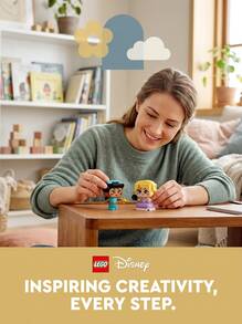 LEGO ياسمين ورابونزيل الصغيرتان - متعدد الألوان - مشاهدة 2