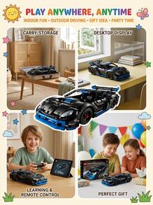 LEGO Technic® Porsche GT4 E-Performance Race Car BOYS FIRST 42176 - Multicolor - View 5