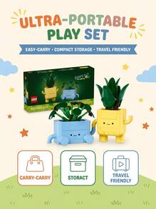 LEGO The Botanical Collection® Happy Plants Kids 9Years+ 10349 - Multicolor - View 4