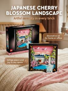 LEGO Art Japanese Cherry Blossom Landscape Kids 18Years+ 31218 - Multicolor - View 3
