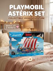 Playmobil Asterix: Pirate Ship BOYS FIRST 71888 - Multicolor - View 3