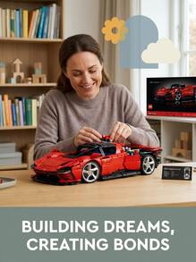 LEGO Technic® Ferrari Daytona SP3 ADULTS 42143 - Multicolor - View 2