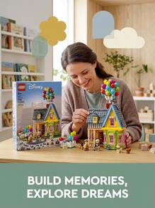 LEGO Disney Pixar® Carl's House From "Up" GIRLS FIRST 43217 - Multicolor - View 2