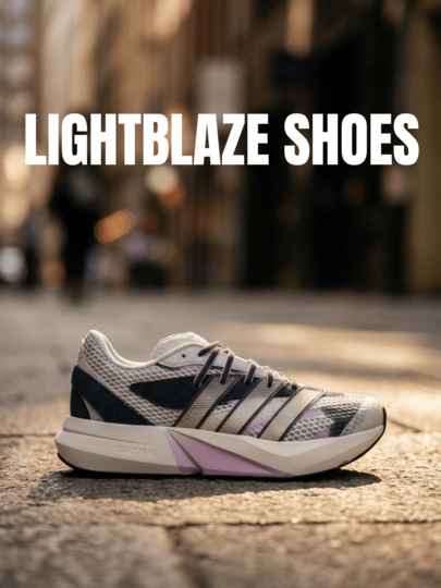 Adidas Lightblaze Women's Casual Athletic Shoes Lightweight Snug Fit Padded Casual Weekend Walking White JR9738
