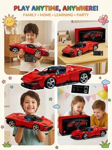 LEGO Technic® Ferrari Daytona SP3 ADULTS 42143 - Multicolor - View 5