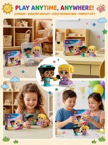 LEGO ياسمين ورابونزيل الصغيرتان - متعدد الألوان - مشاهدة 5