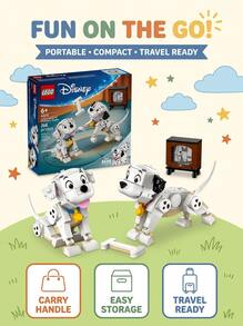 LEGO Disney Classic® The Puppies Lucky And Penny From 101 Dalmatians GIRLS FIRST 43271 - Multicolor - View 4