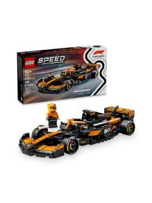 LEGO مجموعة كتل بناء سيارة السباق MCL38 لفريق F1 77251، مناسبة كهدية - متعدد الألوان - مشاهدة 6