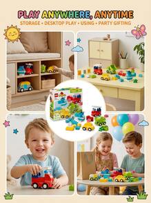 LEGO مركبات إبداعية DUPLO® للأطفال 1.5 سنة فما فوق 10474 - متعدد الألوان - مشاهدة 5