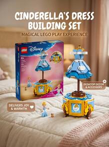 LEGO Disney™ Cinderella's Dress Age 9 Years+ 43266 - Multicolor - View 3