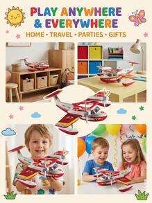 Playmobil Firefighting Seaplane GIRLS FIRST 71463 - Multicolor - View 5