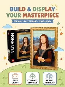 LEGO ART® Mona Lisa ADULTS 31213 - Multicolor - View 4