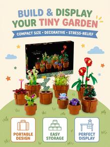 LEGO The Botanical Collection Tiny Plants ADULTS 10329 - Multicolor - View 4