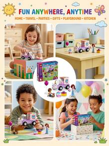 LEGO Friends Unicorn Cake Delivery Car Kids 4Years+ 42675 - Multicolor - View 5