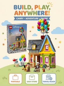 LEGO Disney Pixar® Carl's House From "Up" GIRLS FIRST 43217 - Multicolor - View 4