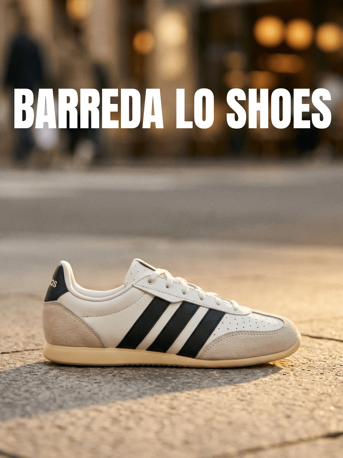 Adidas Barreda Women Casual Athletic Shoes Modern Anti-Slip Lace-Up ...