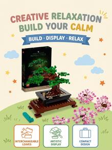 LEGO Botanicals® Bonsai Tree ADULTS 10281 - Multicolor - View 4