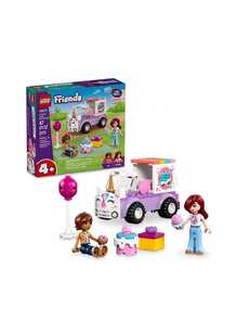 LEGO Friends Unicorn Cake Delivery Car Kids 4Years+ 42675 - Multicolor - View 6