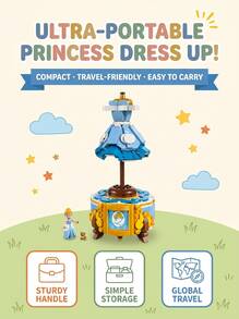 LEGO Disney™ Cinderella's Dress Age 9 Years+ 43266 - Multicolor - View 4