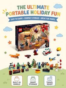 LEGO Marvel® Guardians of the Galaxy Advent Calendar BOYS FIRST 76231 - Multifärgad - Visa 4