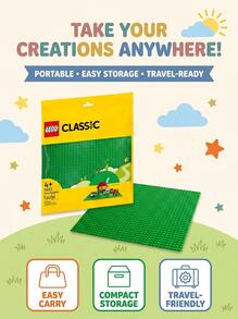 LEGO Classic® Green Building Board BOYS FIRST 11023 - Multicolor - View 4