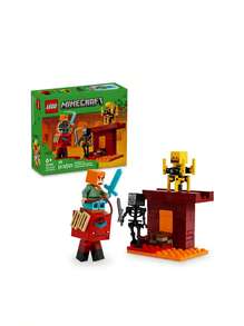 LEGO ماينكرافت® معركة الحمم في العالم السفلي للأطفال 6 سنوات فما فوق 21266 - متعدد الألوان - مشاهدة 6