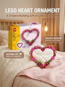 LEGO Other Heart Ornament Kids 9Years+ 40638 - Multicolor - View 3