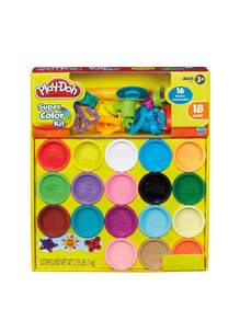 PLAY-DOH مجموعة بلاي دوه سوبر كولور - متعدد الألوان - مشاهدة 6