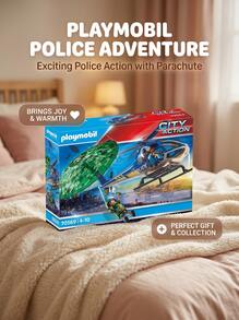 Playmobil Police Parachute Search BOYS FIRST 70569 - Multicolor - View 3