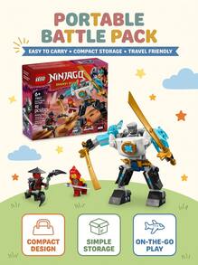 LEGO آلية زين الحركية NINJAGO® 71827 للأولاد - متعدد الألوان - مشاهدة 4
