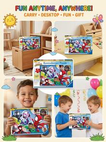 Ravensburger Spidey & His Amazing Friends 35 Piece Jigsaw Puzzle Age 3 Years+ 12001065 - Multicolor - View 5