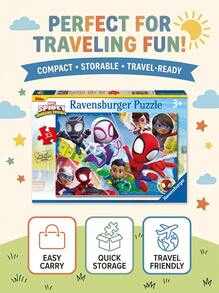 Ravensburger Spidey & His Amazing Friends 35 Piece Jigsaw Puzzle Age 3 Years+ 12001065 - Multicolor - View 4